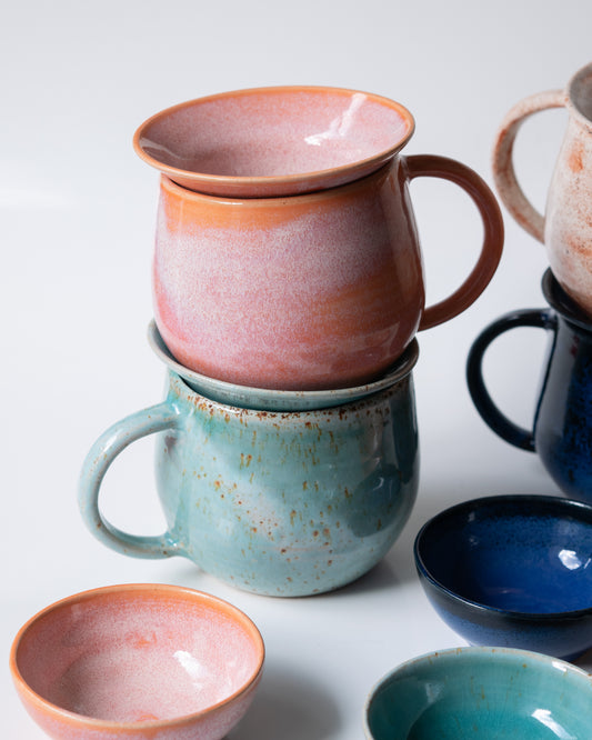 Lot Mug-infuseur-coupelle