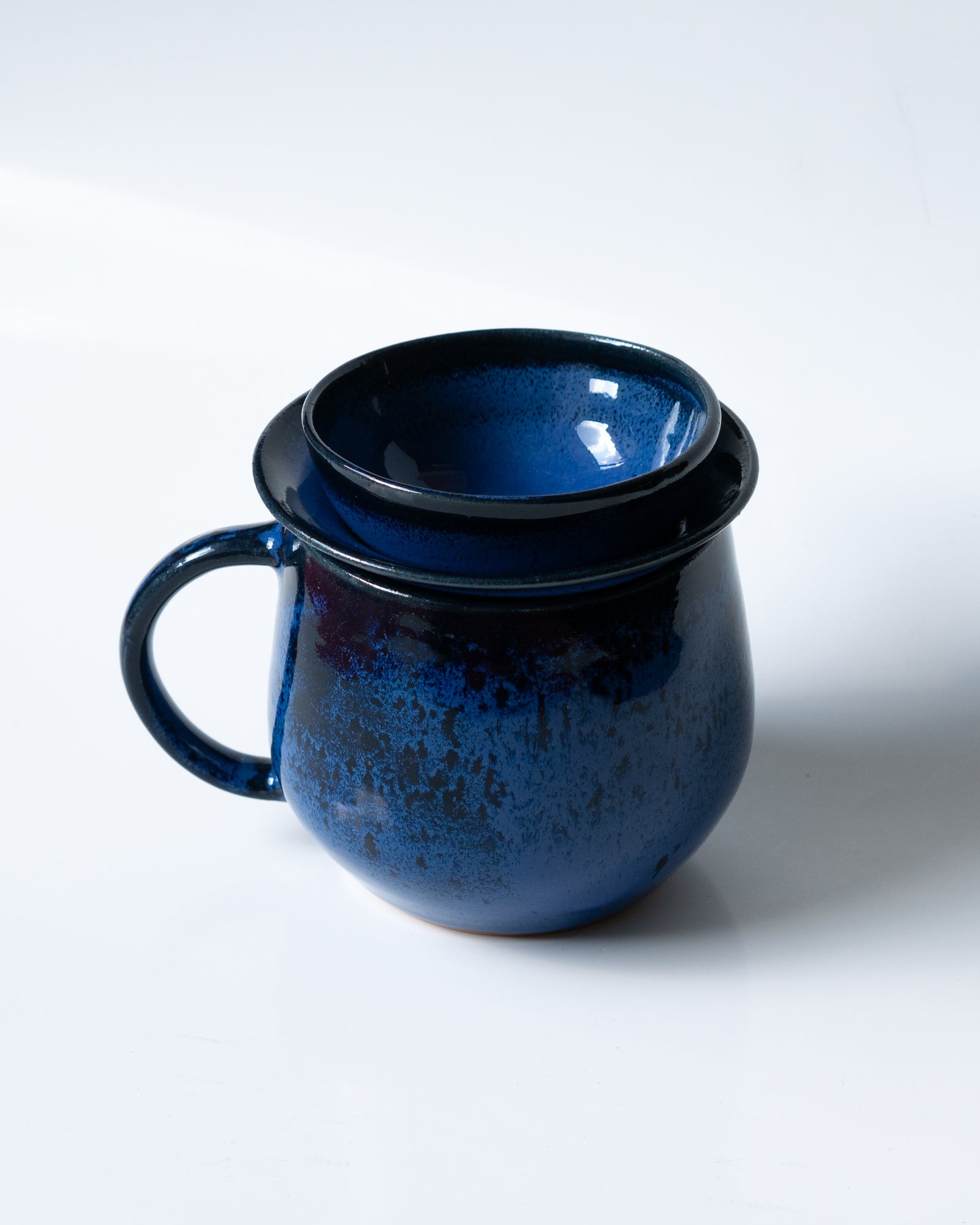 Lot Mug-infuseur-coupelle