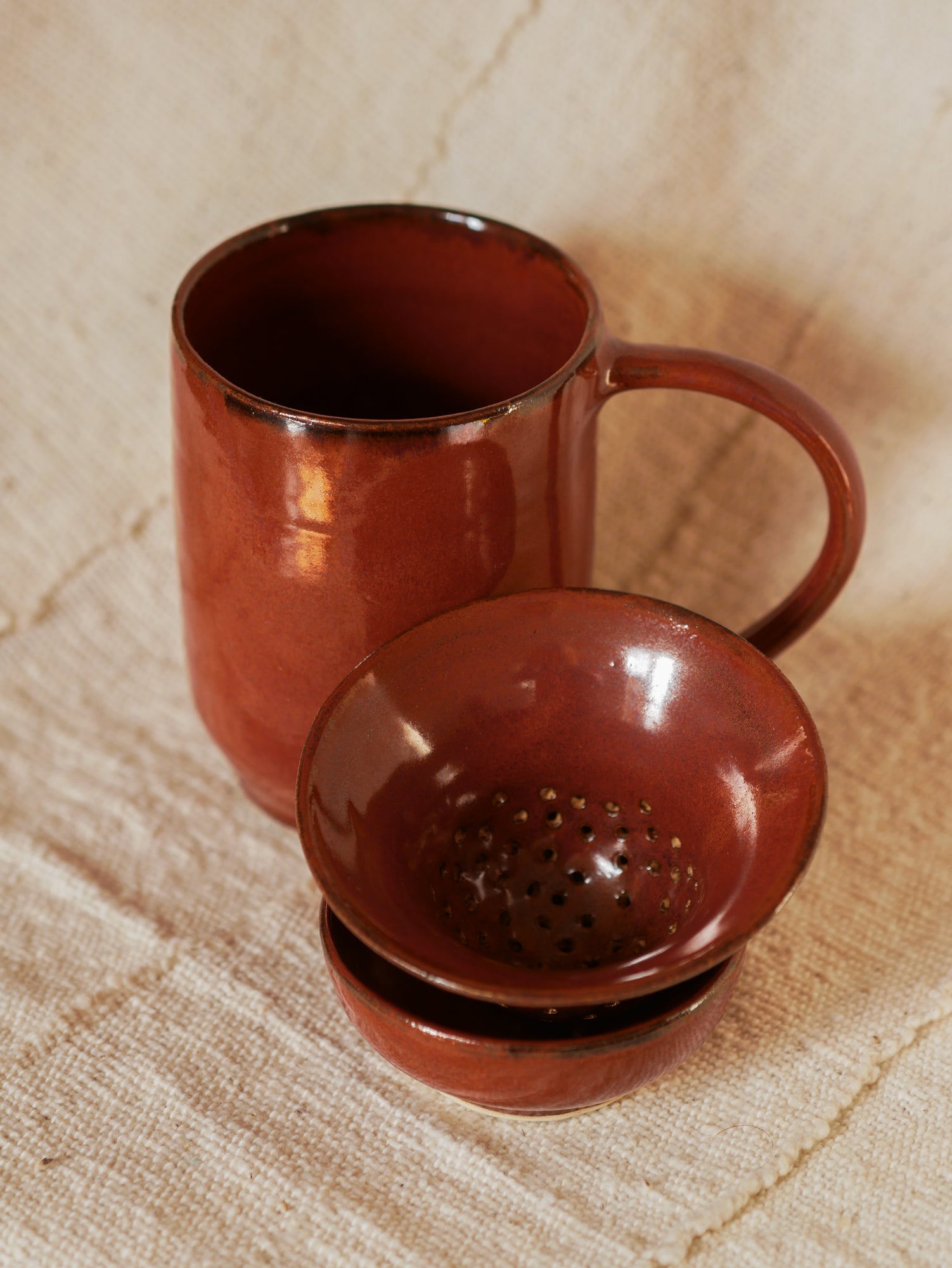 Set Rituel Mug Haut - Infuseur - Coupelle