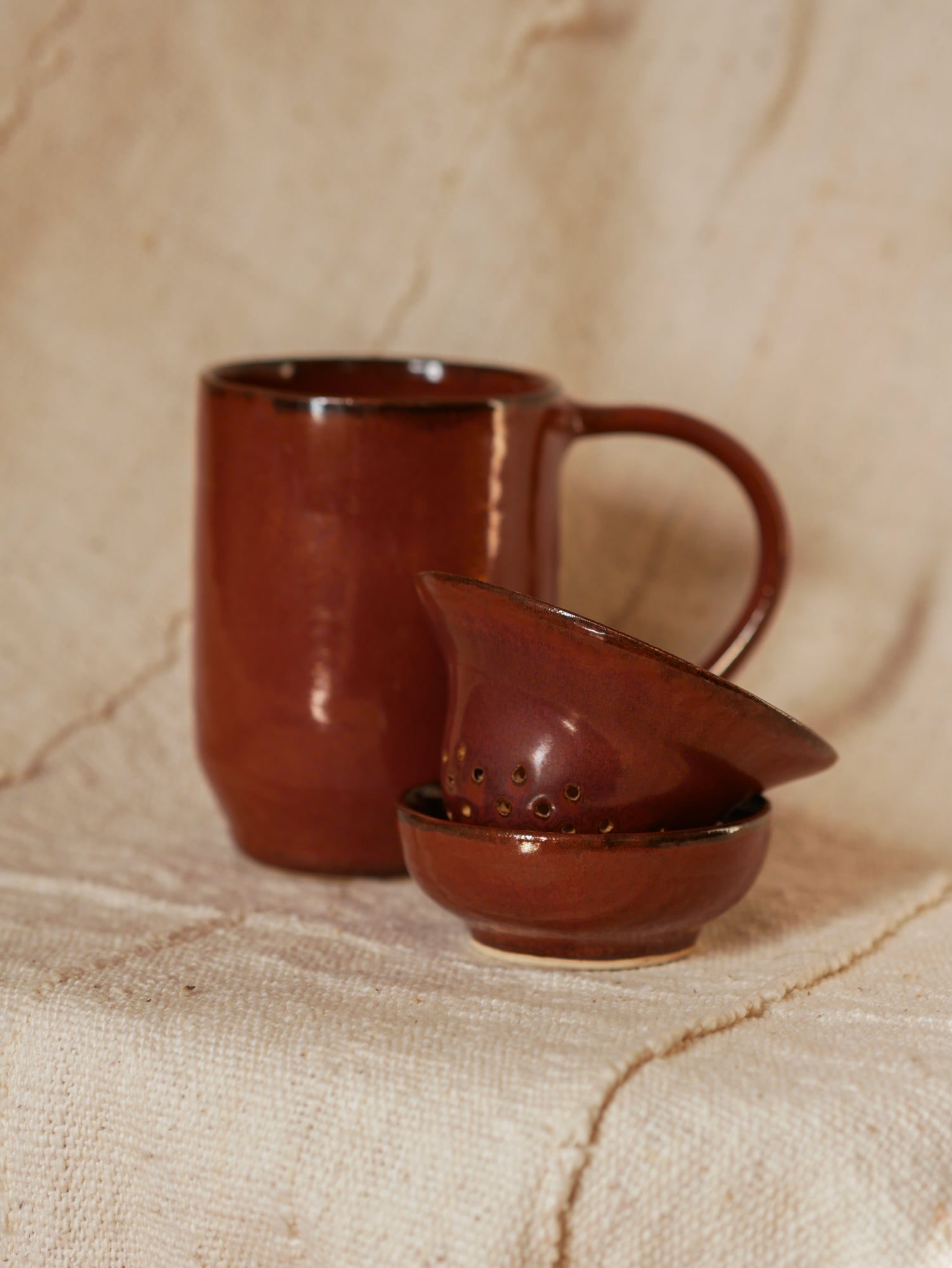 Set Rituel Mug Haut - Infuseur - Coupelle