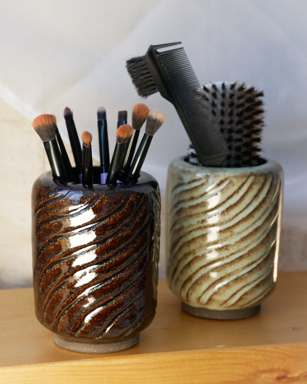 Pot pinceaux maquillage