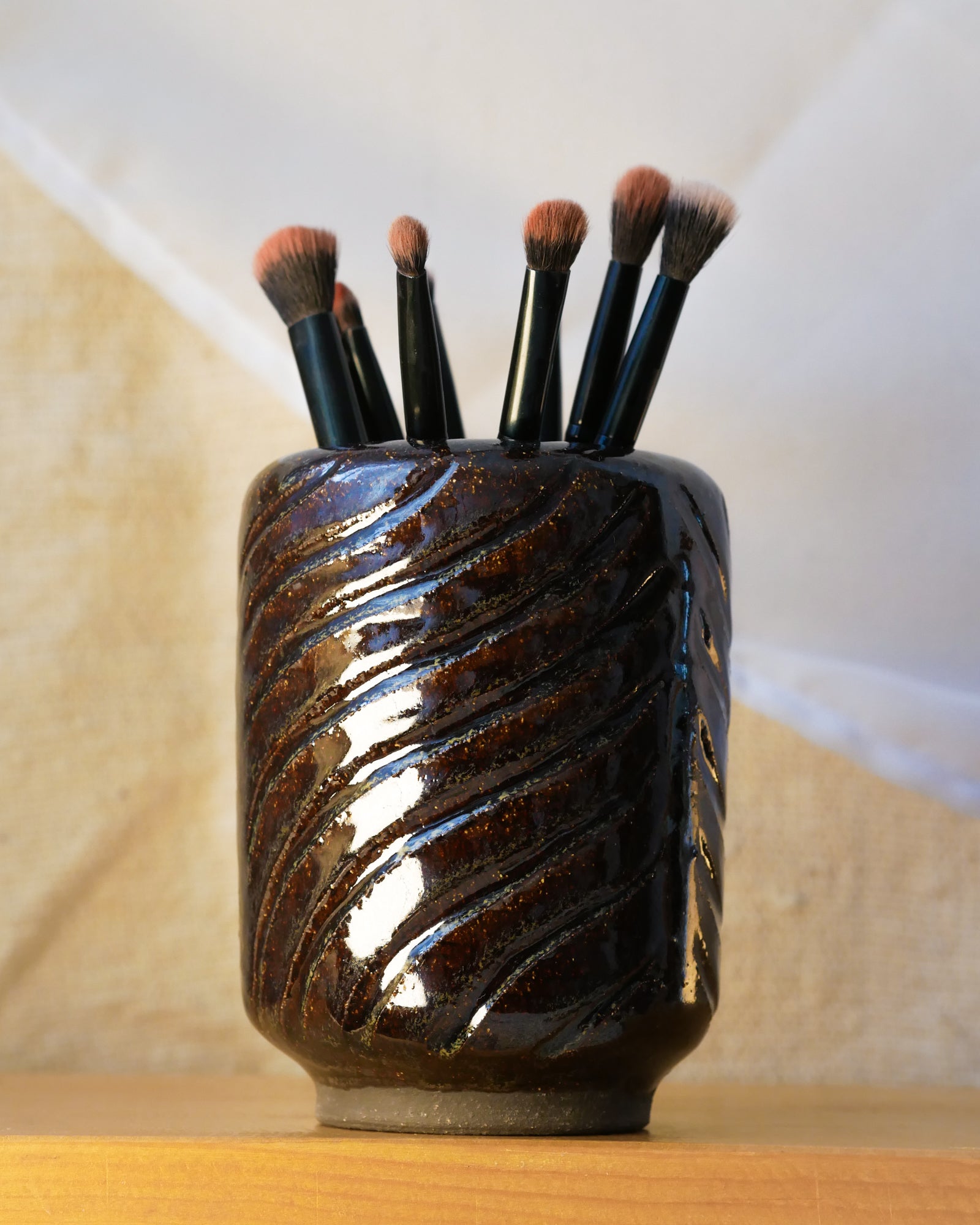 Pot pinceaux maquillage