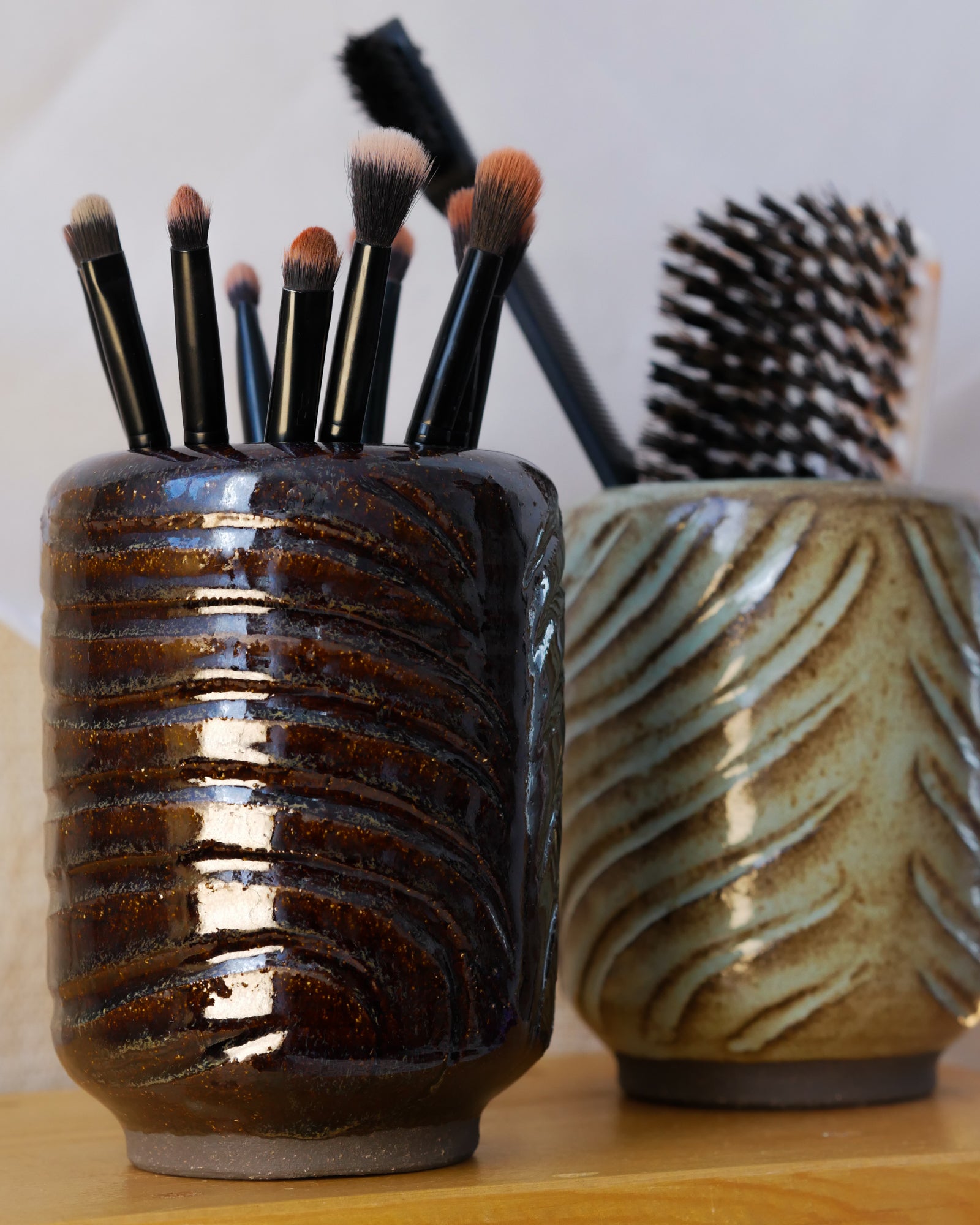 Pot pinceaux maquillage