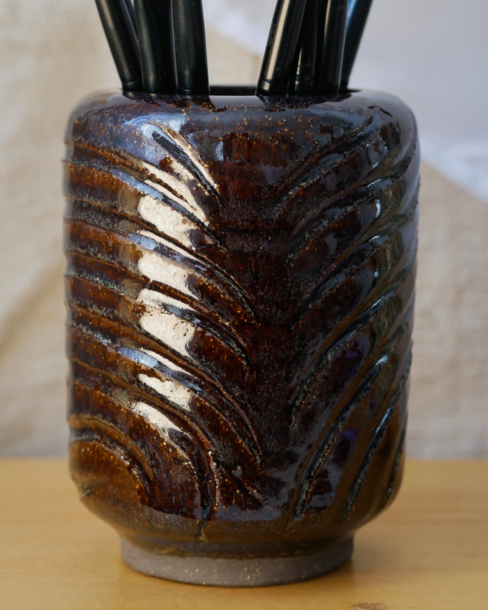 Pot pinceaux maquillage