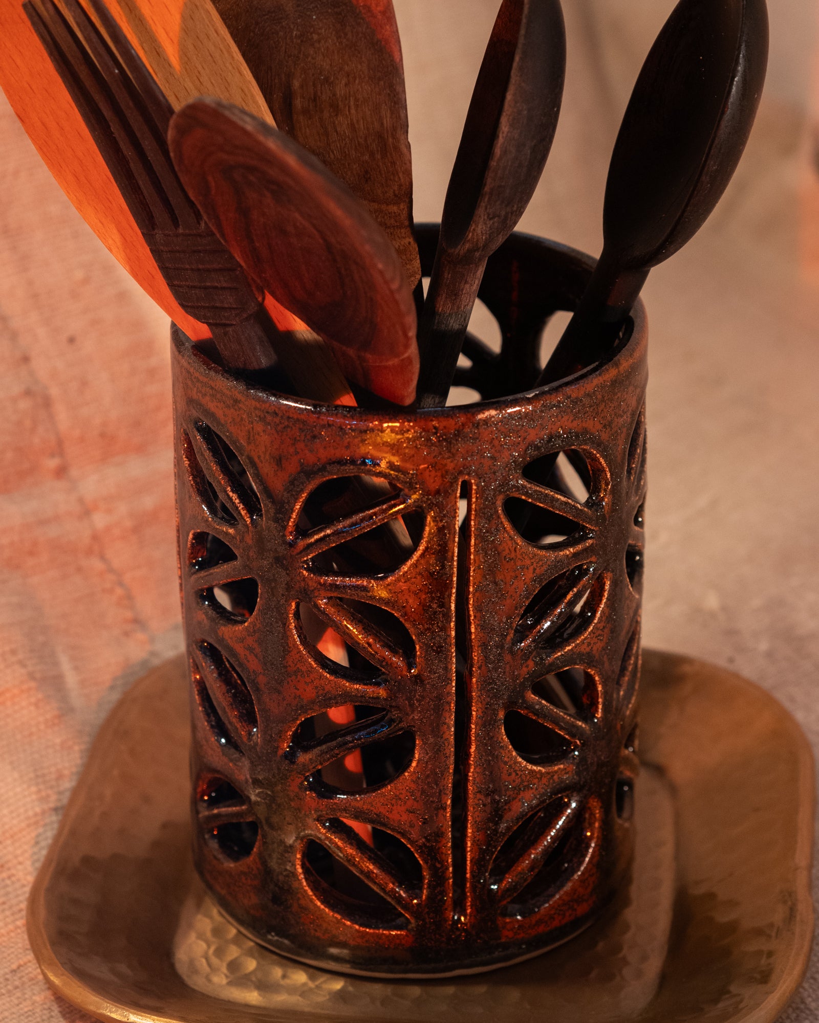 Pot à ustensiles